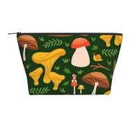 Patrón de Setas, Bolsa de artículos de tocador Bolsa de Maquillaje Bolsa de cosméticos Bolsa de artículos de tocador de Viaje portátil