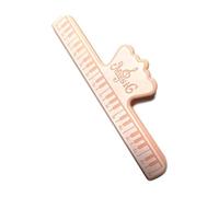 Patrón de teclas de piano, clip fijo para partitura de música, soporte para libro de música, clip para página, abrazadera de papel, fácil de usar