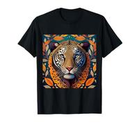Patrón de tigre de temporada, artículos de tigre, tigre dotado Camiseta