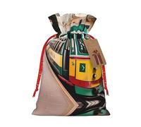 Patrón de tranvía de Lisboa, 1 bolsa con cordón de 8.3 x 11.8 pulgadas, duradera y elegante, ideal para regalos personalizados de Halloween