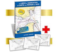 PATRÓN DE YATE.175 EJERCICIOS DE NAVEGACIÓN RESUELTOS Y EXPLICADOS PASO A PASO (Incluye tres cartas del Estrecho) (LIBROS NAUTICOS)