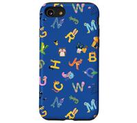 Patrón del alfabeto Patrón de regreso a la escuela Alfabeto lindo ABC Carcasa para iPhone SE (2020) / 7 / 8