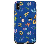 Patrón del alfabeto Patrón de regreso a la escuela Alfabeto lindo ABC Carcasa para iPhone XS Max