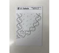 PATRON DELANTAL DE INDUMENTARIA VALENCIANA FALLERA 18