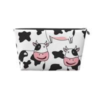 Patrón Divertido de Vaca, Bolsa de artículos de tocador Bolsa de Maquillaje Bolsa de cosméticos Bolsa de artículos de tocador de Viaje portátil