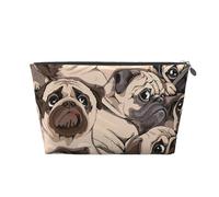 Patrón Divertido del Barro Amasado, Bolsa de artículos de tocador Bolsa de Maquillaje Bolsa de cosméticos Bolsa de artículos de tocador de Viaje portátil