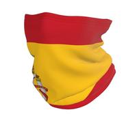 Patrón España Bandera Multifuncional Elástico Cuello Calentador Ajustable Balaclava Exterior Versátil Braga Cuello Policía Militar Mascarilla Antiviento Equipo Deportivo Exterior