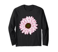 patrón estampado vaca rosa - estampado vaca flor rosa hombre Manga Larga
