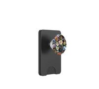 Patrón estético de océano de Verano de Conchas Marinas PopSockets PopWallet para MagSafe