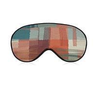 Patrón étnico estilo bohemio antifaz para dormir con los ojos vendados textura sin costuras ajustable supersuave antifaz suave para hombres mujeres viajes y siesta