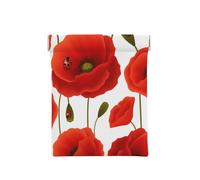 Patrón Floral de Flores de Amapola, Squeeze Top Wallet Bolsa de Almacenamiento para Mujer Monedero pequeño Bolsa de Cambio