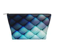 Patrón geométrico Azul Marino, Bolsa de artículos de tocador Bolsa de Maquillaje Bolsa de cosméticos Bolsa de artículos de tocador de Viaje portátil