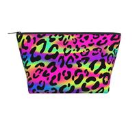 Patrón geométrico Brillante de neón Abstracto, Bolsa de artículos de tocador Bolsa de Maquillaje Bolsa de cosméticos Bolsa de artículos de tocador de Viaje portátil