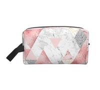 Patrón geométrico Moderno, Bolsa de Maquillaje Bolsa de cosméticos Bolsa de artículos de tocador de Viaje portátil Organizador de Bolsa de Maquillaje