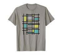 Patrón geométrico Moderno de Mediados de Siglo Camiseta