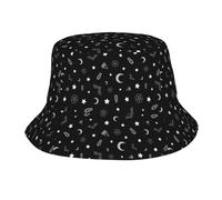 Patrón Gótico Oculto Unisex Bucket Hat Ligero Sombrero De Pescador Grande Gorro Pescador para Deportes Aire Libre Ciclismo Viaje