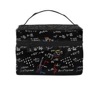 Patrón matemático, Bolsa de Maquillaje Bolsa de cosméticos Bolsa de artículos de tocador de Viaje portátil Estuche para lápices Bolsa de artículos de tocador