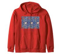Patrón Medway de William Morris Sudadera con Capucha