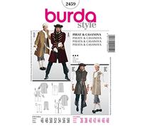 Patrón Nº2459 Burda Histórica: Pirata, Casanova