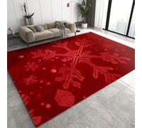 Patrón Navideño 3D Impreso Moquetas Antideslizante Alfombra Área,3D Ilusión Óptica Alfombras Suave Franela Alfombra De Suelo Salón Dormitorio Throw Runner Rugs Perfil Bajo Alfombrillas /6432257288433
