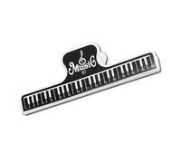 Patrón Piano Key Música Página Página Partido Música Clips Fijo Hoja Música Profesional Página Clamp