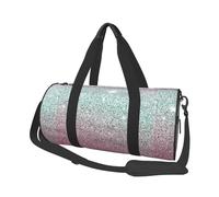 Patrón Rosa Brillante, Bolsa de Viaje de Gran Capacidad, Bolso Redondo, Bolsa de Viaje Deportiva, Bolsa de Mano, Bolsa de Fitness