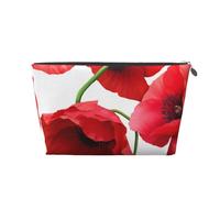 Patrón sin Costuras de Amapola, Bolsa de artículos de tocador Bolsa de Maquillaje Bolsa de cosméticos Bolsa de artículos de tocador de Viaje portátil