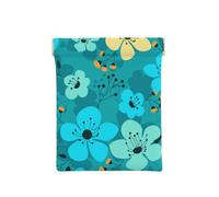 Patrón sin Fisuras de Flores de Primavera, Squeeze Top Wallet Bolsa de Almacenamiento para Mujer Monedero pequeño Bolsa de Cambio