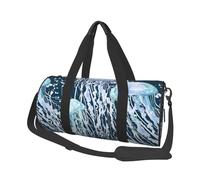 Patrón sin Fisuras de Medusas Acuarela, Bolsa de Viaje de Gran Capacidad, Bolso Redondo, Bolsa de Viaje Deportiva, Bolsa de Mano, Bolsa de Fitness