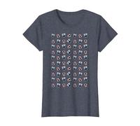 Patrón Tardis Dalek Intergaláctico TimeTravel Fan Camiseta, Mujer, Azul Jaspeado, L