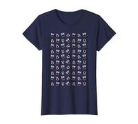 Patrón Tardis Dalek Intergaláctico TimeTravel Fan Camiseta, Mujer, Azul Marino, 3XL