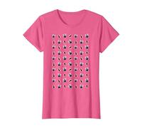 Patrón Tardis Dalek Intergaláctico TimeTravel Fan Camiseta, Mujer, Rosa Jaspeado, XXL