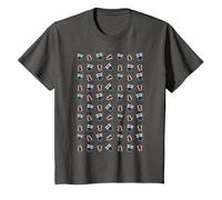 Patrón Tardis Dalek Intergaláctico TimeTravel Fan Camiseta, Niños, Asfalto, 12 años