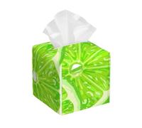 Patrón Verde Lima,Dispensador de pañuelos, Funda para Caja de pañuelos, dispensador de pañuelos