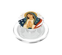 Patrona de América USA Nuestra Señora Madre María Católica PopSockets PopGrip para MagSafe
