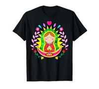 Patrona de México Guadalupana Virgen Reina de la Hispanidad Camiseta