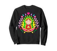Patrona de México Guadalupana Virgen Reina de la Hispanidad Sudadera