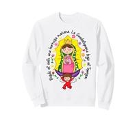 Patrona de México Guadalupana Virgen Reina de la Hispanidad Sudadera