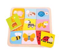 Patrones Bigjigs Juguetes Animal Puzzle (Importación USA)