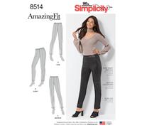Patrones creativos de Simplicity: faldas y pantalones H5 (6-8-10-12-14)