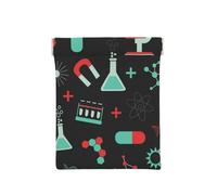 Patrones de Ciencia y química Verde, Squeeze Top Wallet Bolsa de Almacenamiento para Mujer Monedero pequeño Bolsa de Cambio