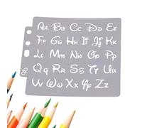 Patrones de letras para pintura en aerosol,plantillas de letras para pintura sobre tela - Plantilla de pintura en aerosol del alfabeto hueco | Plantilla de pintura reutilizable, plantillas de letras