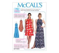 Patrones de McCall para vestidos y cinturones de se?oritas