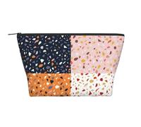 Patrones de terrazo de Vector Transparente, Bolsa de artículos de tocador Bolsa de Maquillaje Bolsa de cosméticos Bolsa de artículos de tocador de Viaje portátil