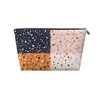 Patrones de terrazo de Vector Transparente, Bolsa de artículos de tocador Bolsa de Maquillaje Bolsa de cosméticos Bolsa de artículos de tocador de Viaje portátil