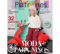 Patrones Infantiles nº 27 Moda Otoño-Invierno. Patrones de costura infantil. 32 modelos de patrones niña, niño. Tallas 1 a 12 años, con tutoriales paso a paso en vídeo (Youtube).