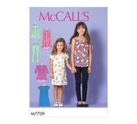 Patrones McCall: Tops, vestidos y leggings para ni as