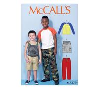 Patrones McCalls: camisetas sin mangas y mangas ragl?n, pantalones cortos y pantalones cargo