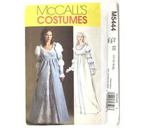 Patrones McCalls M5444 Traje renacentista para se?oritas Talla EE 14161820