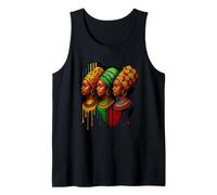 Patrones tradicionales coloridos para mujeres africanas Camiseta sin Mangas